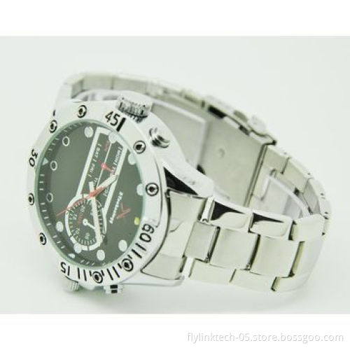 720P Spy Watch Camera, High Capacity Polymer Lithium Battery, HD Piece Webcam Function
